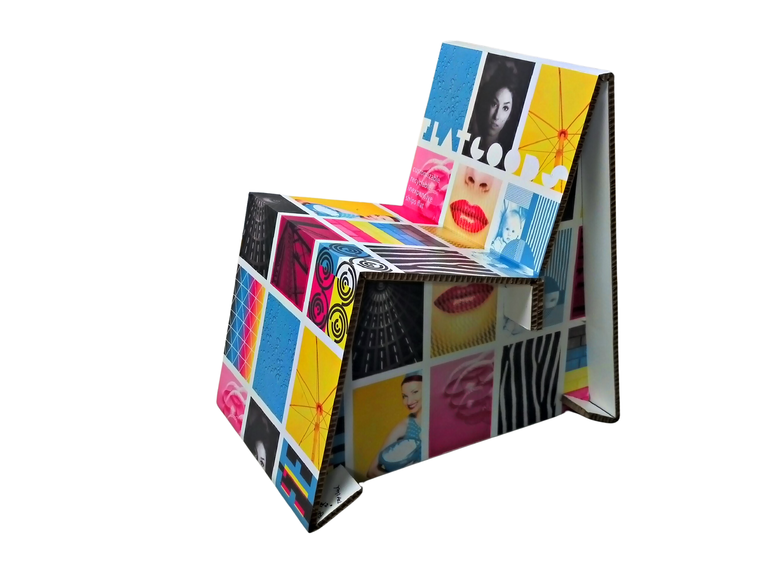 Custom display chair