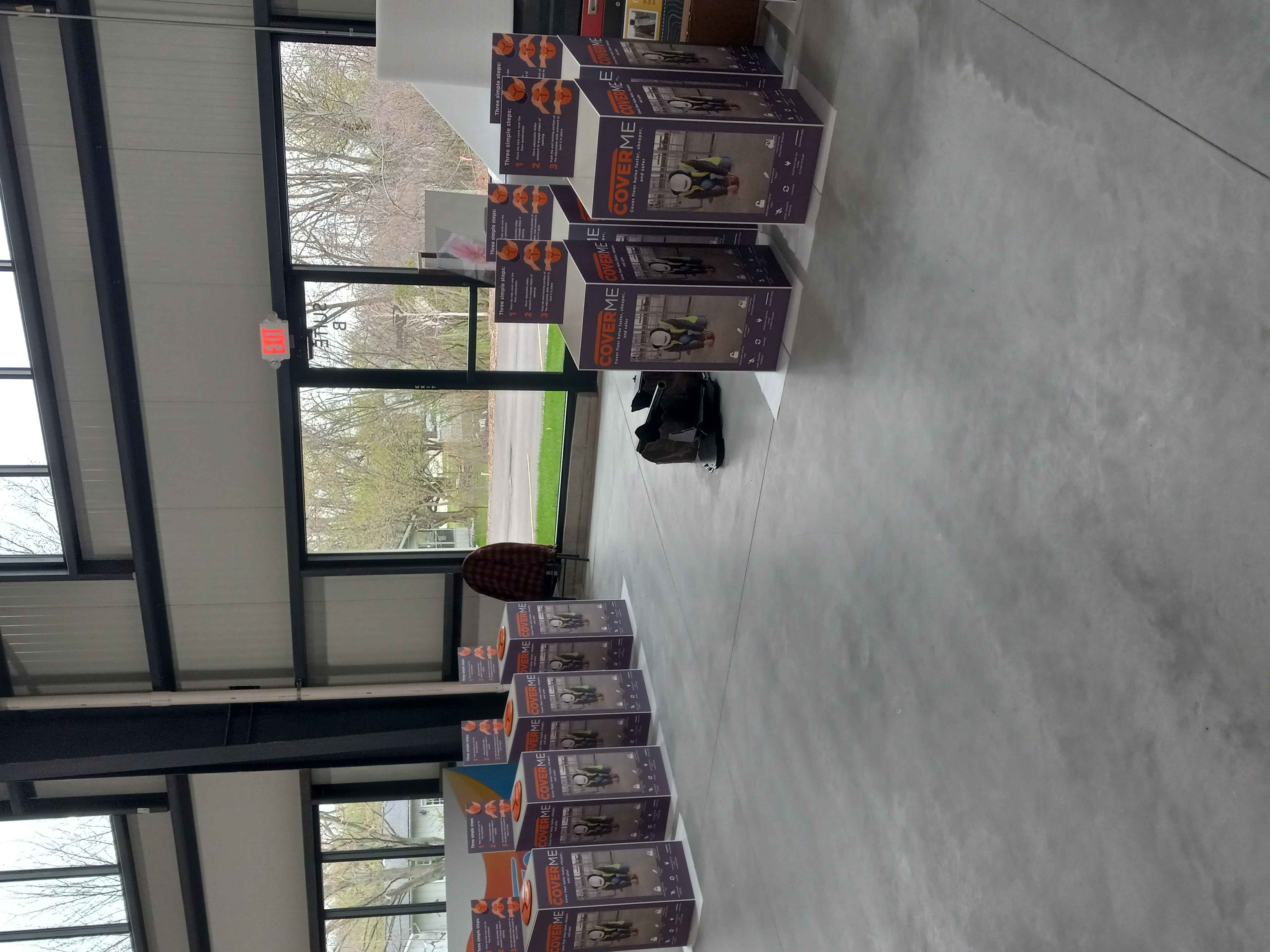 COVERME product display