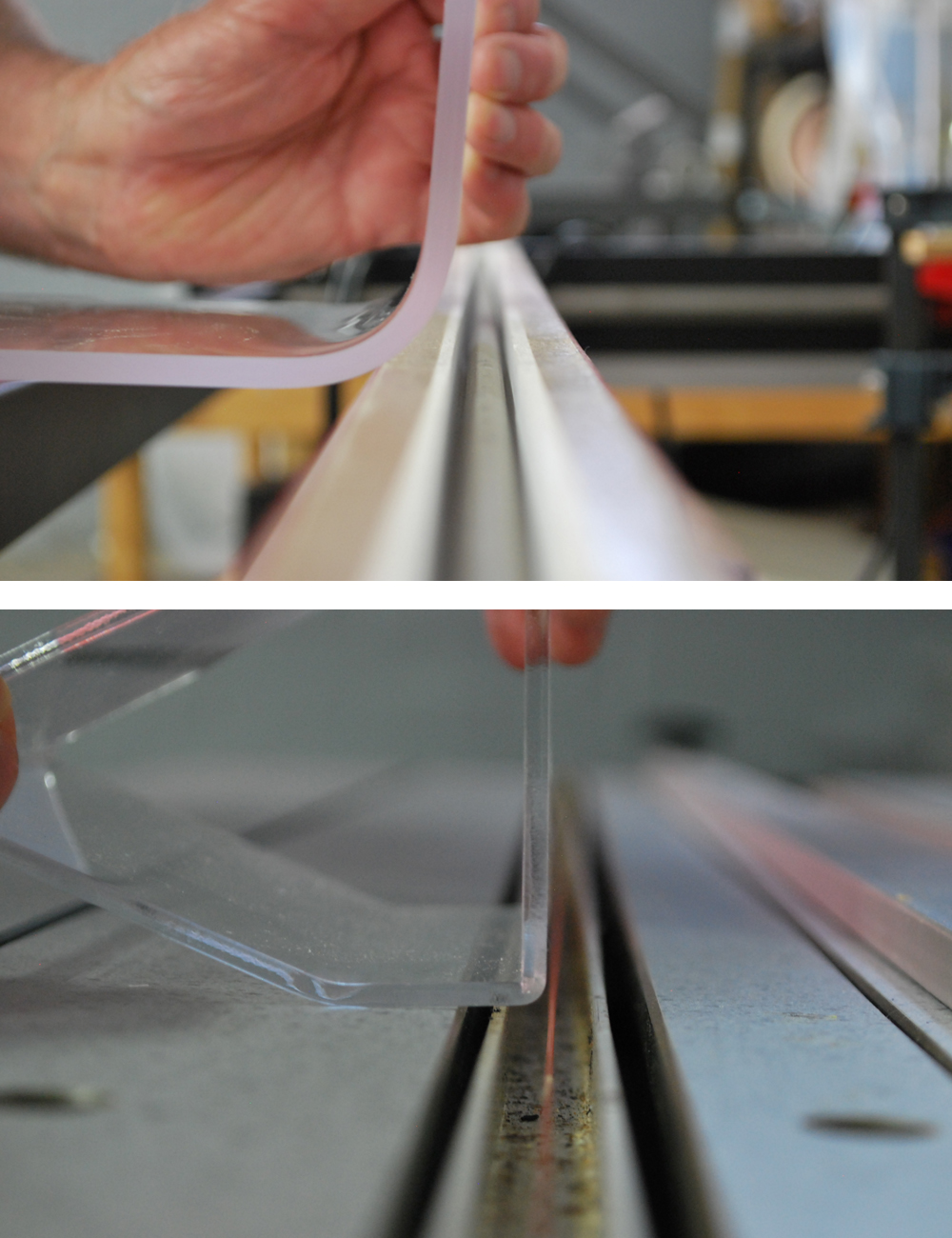 Plastic Heat Bending Zoomer Display